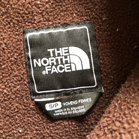 The North Face Brown Fleece Zip Up Jacket Women’s - Picture 2 of 5